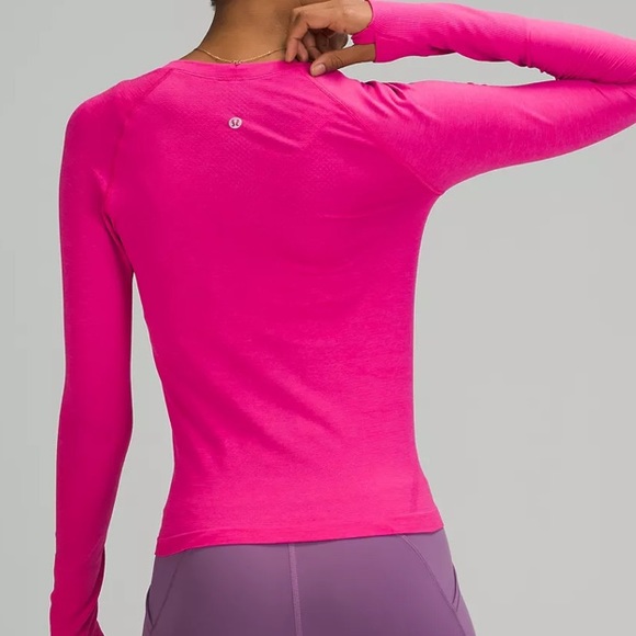 Lululemon Swiftly Tech LS 2.0 Race * Sonic Pink - Picture 4 of 6